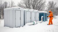 winterizing portable restrooms
