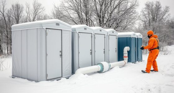 winterizing portable restrooms