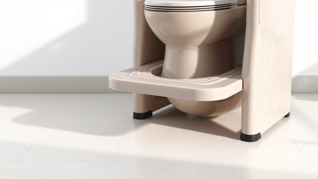 ada portable toilet risers