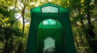 camping toilet privacy shelters