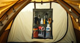 camping toilet storage solutions