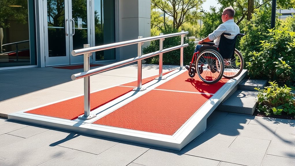 easy adjustable safe ramp