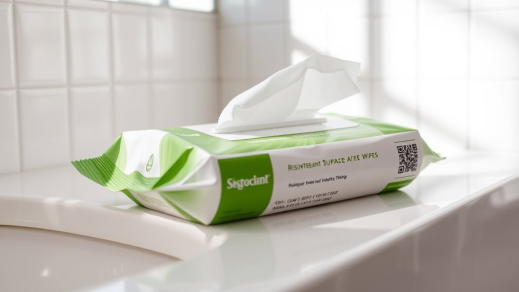 effective surface compatible disinfectant wipes