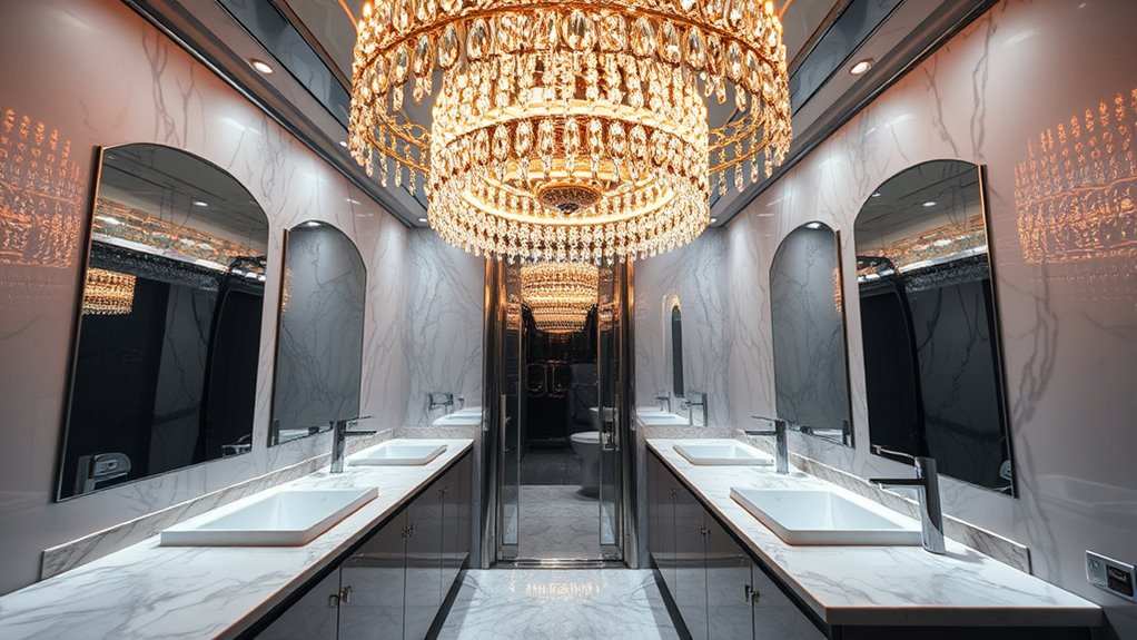 elegant matching functional lighting
