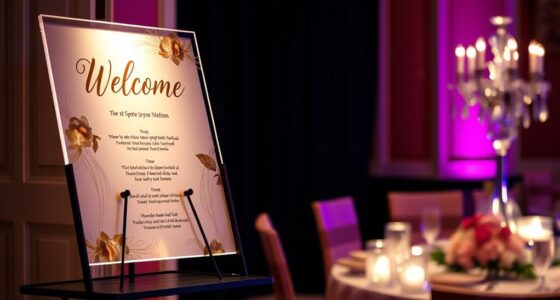 event signage kits selection