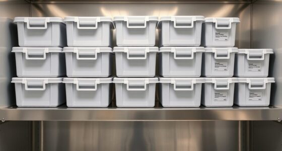 flat pack toilet chemical storage