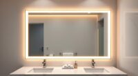 luxury led bathroom mirrors