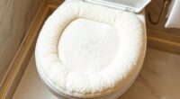 luxury plush toilet seat covers