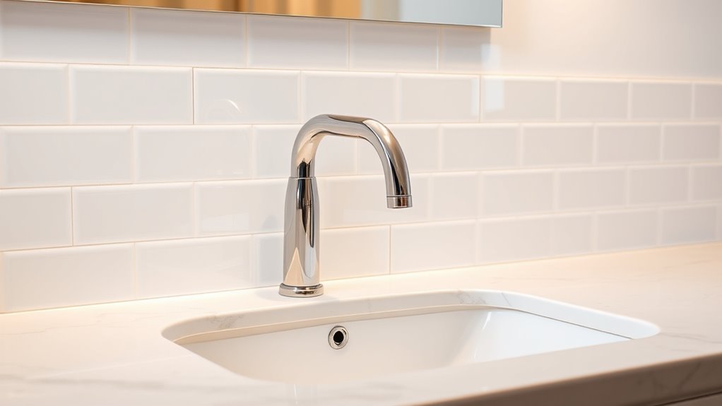 luxury sink backsplash designs