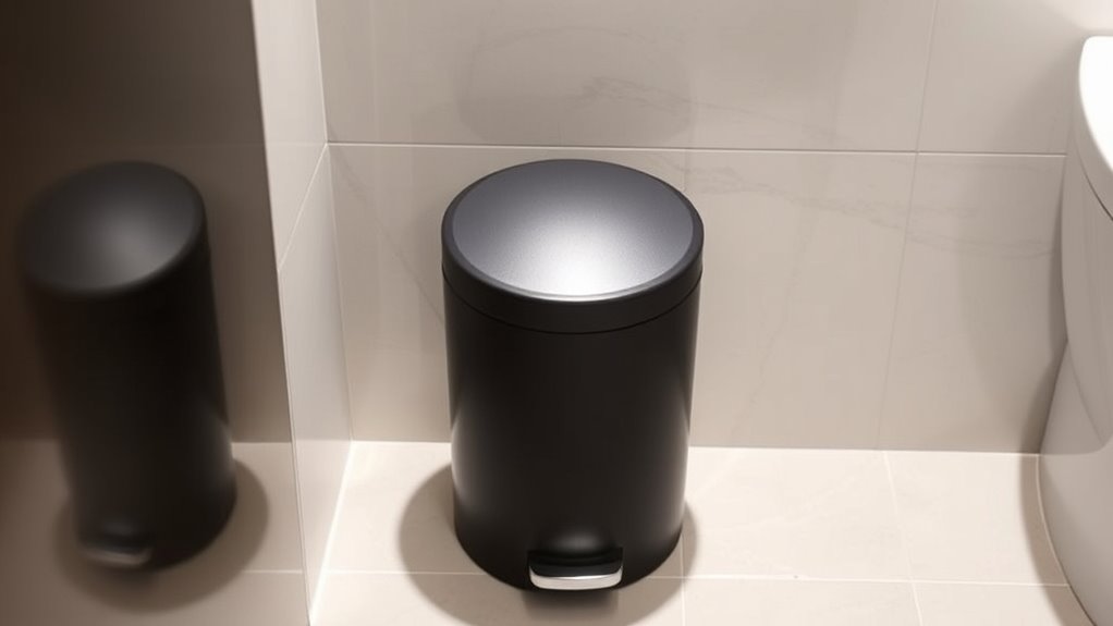 mini trash bin features