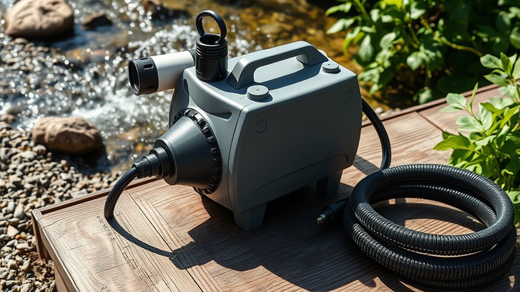 portable grey water pump factors