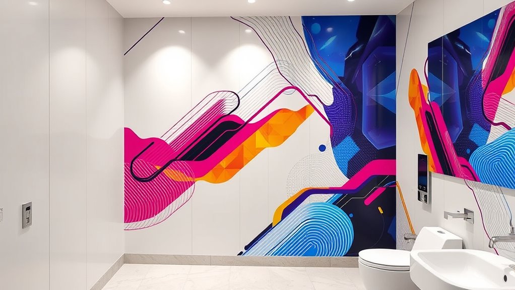 restroom vinyl wrap considerations