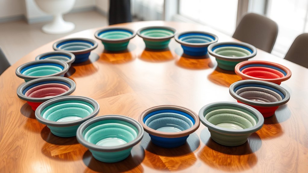 space saving portable basin