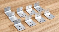 top aluminum toilet mounting brackets