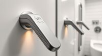 top antimicrobial restroom handles