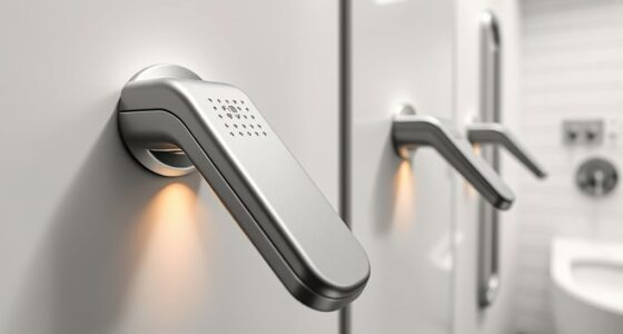 top antimicrobial restroom handles