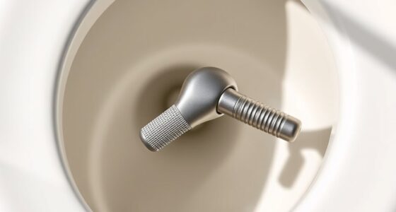 top composting toilet handles