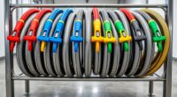 top event restroom cleaning hoses