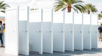 top foam core portable urinal walls