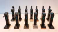 top hands free sanitizer pumps