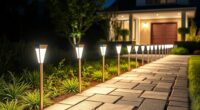 top led pathway stake lights