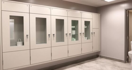 top lockable bathroom cabinets