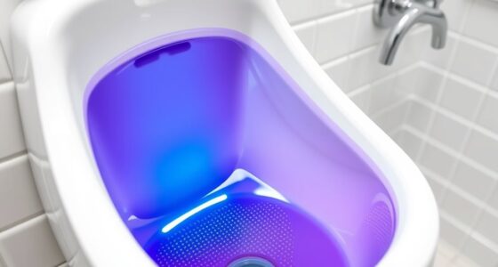 top non splash urinal screens