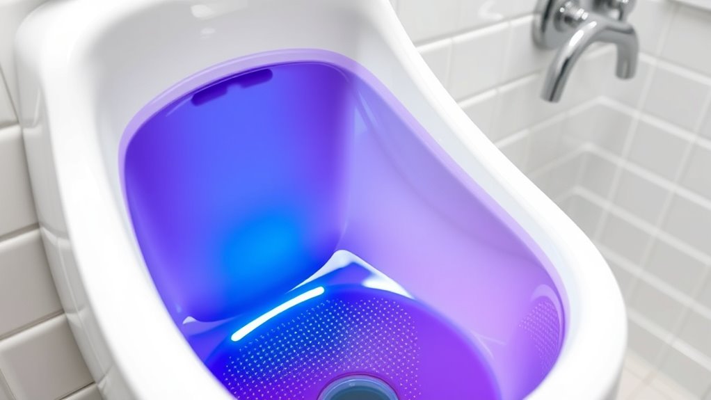 top non splash urinal screens