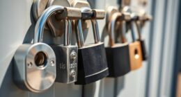 top porta potty lock sets