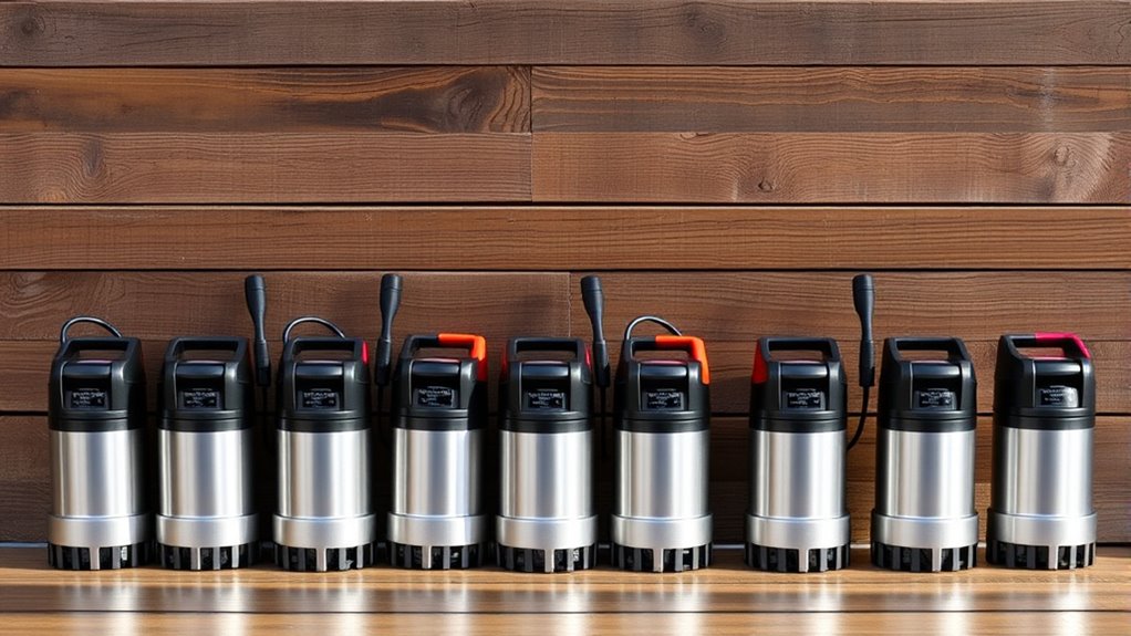 top portable grey water pumps