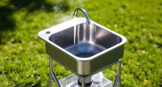 top portable hot water sinks