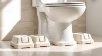 top rated toilet risers