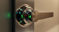 top restroom occupancy latches