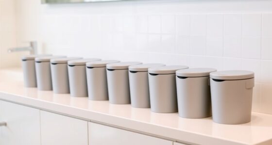 top small trash bins