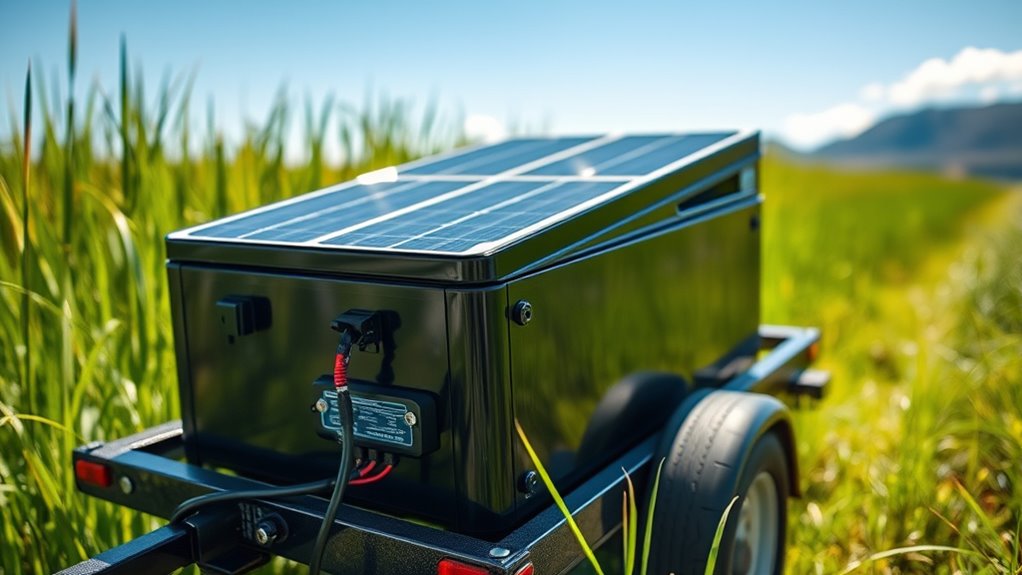 top solar trailer battery maintainers