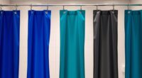 top vinyl restroom curtains