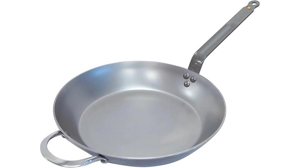 12 25 inch carbon steel fry pan