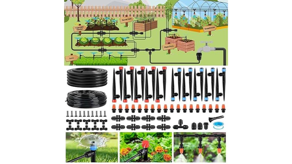 240 foot garden irrigation
