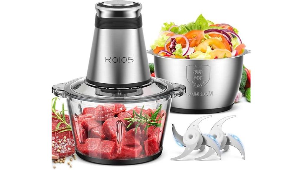 500w electric food chopper