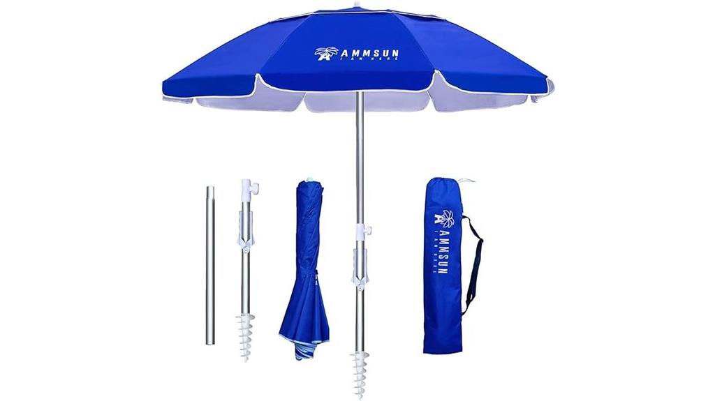 6 5ft portable beach umbrella
