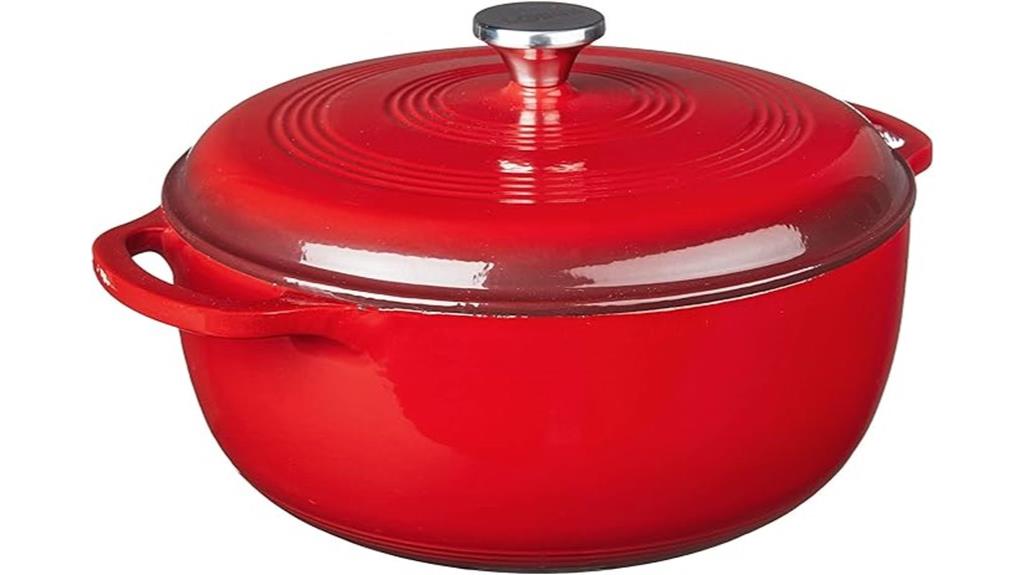 7 5 quart enameled dutch oven