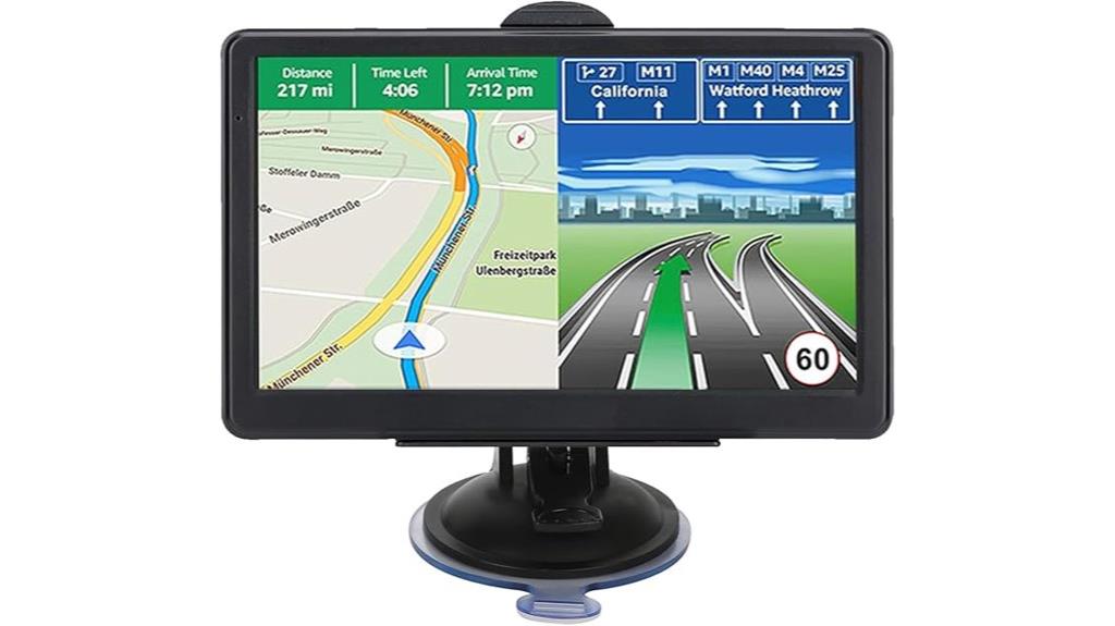 7 inch car gps screen