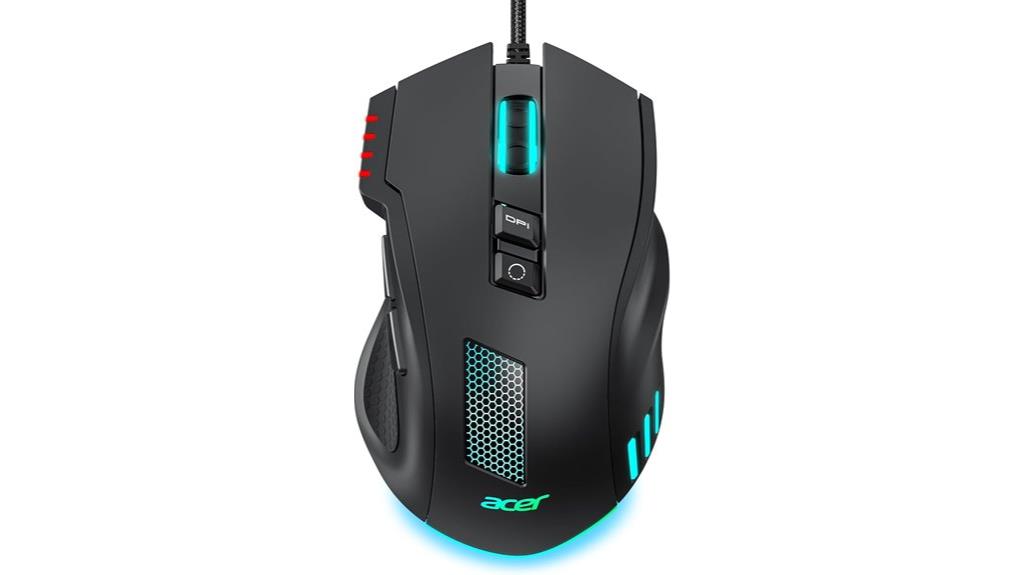 acer rgb gaming mouse