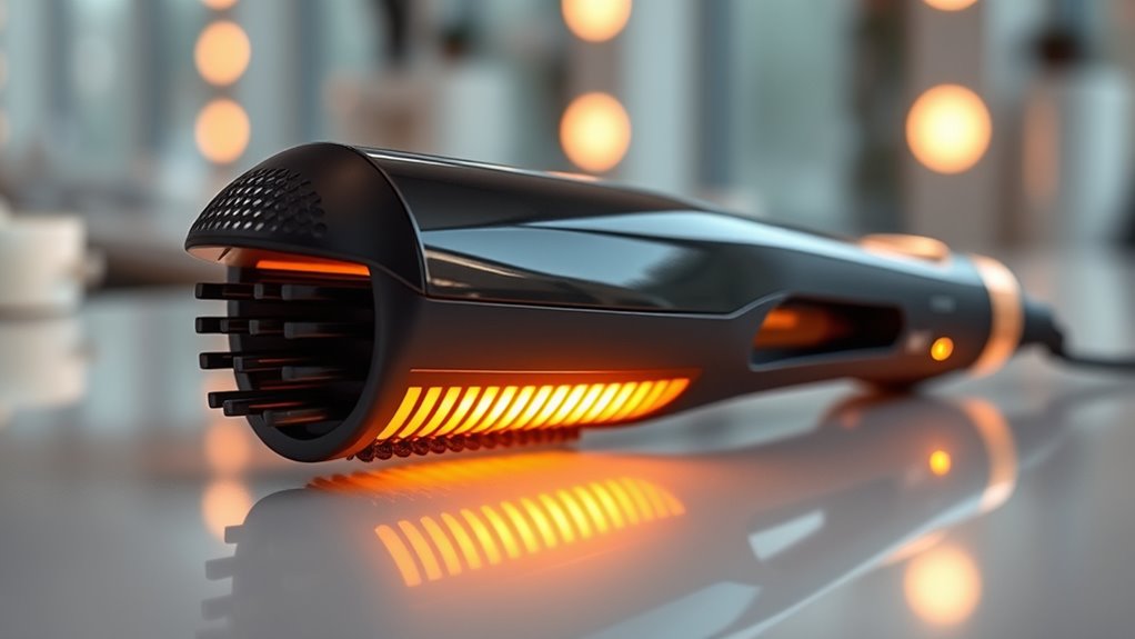 adjustable heat and safety