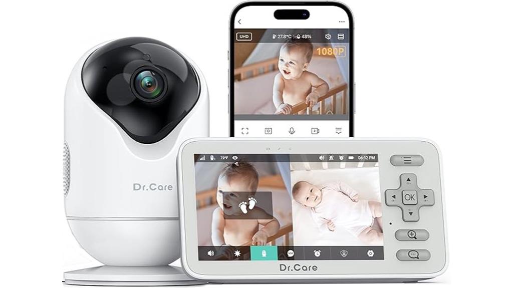 baby monitor with vistaview