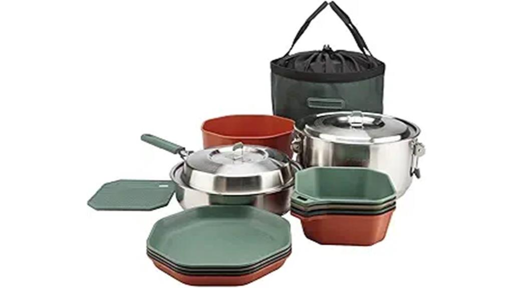 camping cookware for outdoors