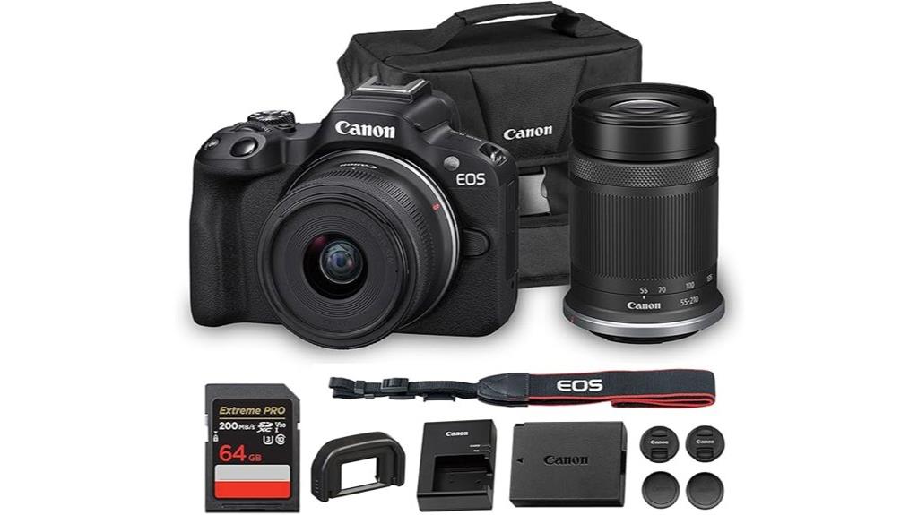 canon r50 camera kit