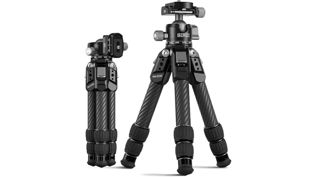 carbon fiber tripod set