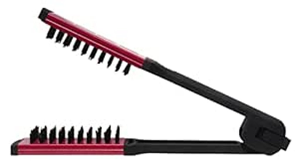 ceramic bristle straightening brush