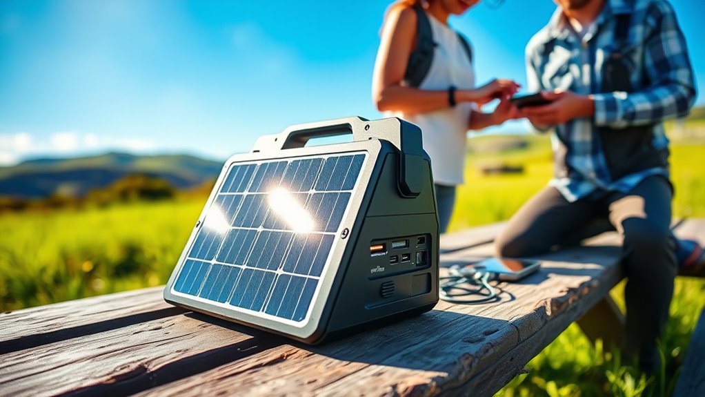 choose portable solar power